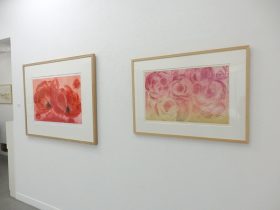 （左）「Deux Anémones」（右）「Ranunculus」