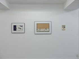 （左から）「横目に薄闇な記憶」「皆やるべきことがある」「『『これほしい』』」