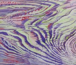 「No.988 樹皮」油彩、キャンバス F10 2023