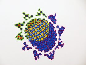 「降り注ぐ」（部分）