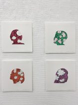 （上段左から）「Flower ~頭の中がお花畑~#14」「Flower ~頭の中がお花畑~#12」（下段左から）「Flower ~頭の中がお花畑~#11」「Flower ~頭の中がお花畑~#006」