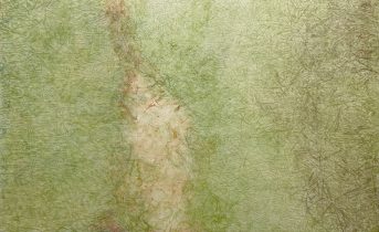 「眺め」和紙壁紙、念紙　810×1303mm　2023