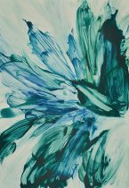 「陽光に向かって23-20」キャンバスにアクリル、オイル　162×112cm　2023