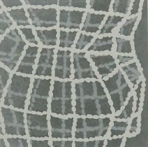 「Observation / T.O.22-0-04」スクリーンプリント、紙　300×300mm　2022