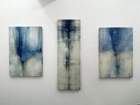 「大津島から」ミクストメディア　