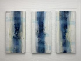 「大津島から」ミクストメディア　