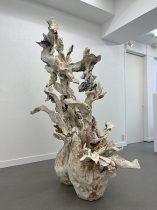 「泪の湖」陶　H1780×W850×D1120mm　2023