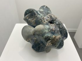 「境界を探る」陶　910×300×300mm　2023