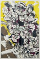 「people2021」リトグラフ　90×61cm　2021