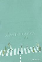 「Crosswalk on slope」148×100mm　2023