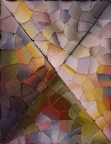 「アメジストとしてＢ」油彩、キャンバス　180×140(F0)　2023