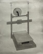 「3dプリンタ」銅版画　100×81.2cm　2023