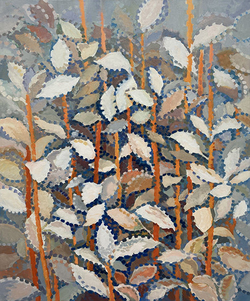 「木葉」キャンバスに油彩　F20 (72.7×60.6cm)　2023