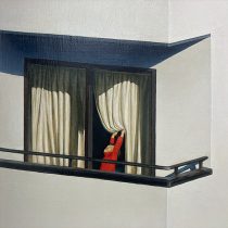 「隣家の窓 4」（部分）