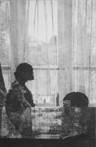 「夏に沈む」エッチング　17.7×11.7cm　2020