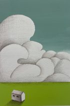 「遅日 #1」アクリル、オイルパステル、色鉛筆　230×180mm　2024