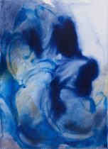 「境界 23-31」キャンバスにアクリル、オイル　33×24cm　2023