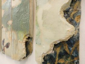 ｢夏影と陽の匂いのする葉」（部分）