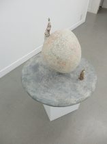 「とっぷり浸かる」陶　H410×W320×D300mm　2024