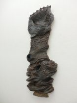 「ポケット」 陶　H1130×W470×D130mm　2024