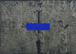 「青色Ⅲ」25.8×36.5cm　