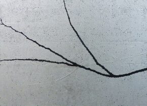 「枝のシーンⅠ」59.8×84cm