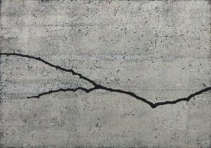 「枝のシーンⅡ」59.8×84cm