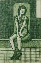 「マイマドンナ」銅版画　180×120mm　2024