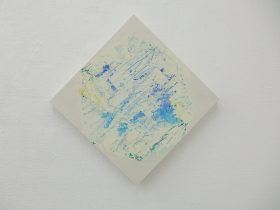 「知覚の庭」油彩、キャンバス　50×45cm　2023