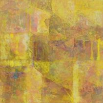 「知覚の庭」油彩、キャンバス　50×45cm　2023