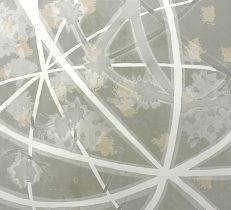 「blurry focus」スクリーンプリント、紙　900×700mm　2024