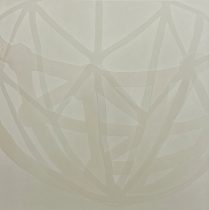 「unconscious connection C」スクリーンプリント、紙　400×400mm　2024