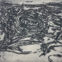 「Signs」エッチング　120×120mm　2021