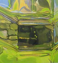 「No.1043 ボトル」キャンバスに油彩　S8（45.5×45.5cm）　2024