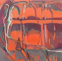 「No.1031 ボトル」キャンバスに油彩　S8（45.5×45.5cm）2024