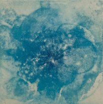 「Stardust #2」アクアチント、ドライポイント　65×65mm　2025