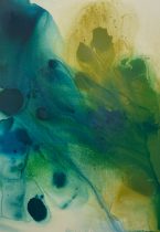 「漂遊25-17」キャンバスにアクリル、オイル　89×130cm　2025　