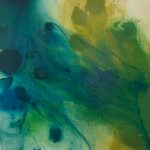 「漂遊25-17」キャンバスにアクリル、オイル　89×130cm　2025　