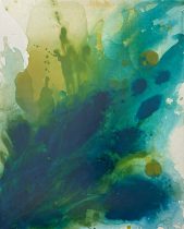 「漂遊25-16」キャンバスにアクリル、オイル　72×91cm　2025