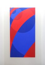 「2303」アクリルガッシュ、キャンバス　120×60cm　2023