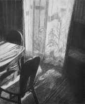 「行方」エッチング　17.5×14.5cm　2025