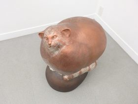 「manul manuel -マヌル・マヌエル-」銅、銀箔