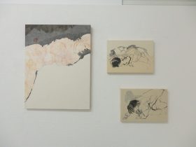 （左）「from beyond」（右上）「My Views of Her #5」（右下）「My Views of Her #6」