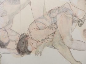 「深淵をのぞく」（部分）