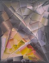 「アメジストとしてC」油彩、キャンバス　180×140mm(F0)　2025