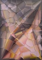 「アメジストとしてA」油彩、キャンバス　227×158mm(SM)　2025　2025