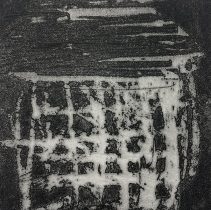 「ieatsume / natsuka 2025 -27」　銅版画　100×100mm　2025