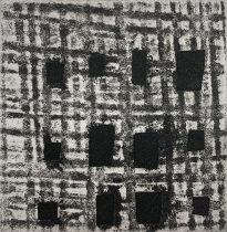 「ieatsume / natsuka 2025 -C」　銅版画　100×100mm　2025