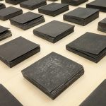 「Black diary」銅版画にドローイング、ほか（無線綴じ） 紙にインク、鉛筆、墨、グラファイトほか　各100×100mm