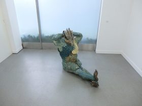 「ふぃ～」 陶 H950×W700×D1000mm 2025